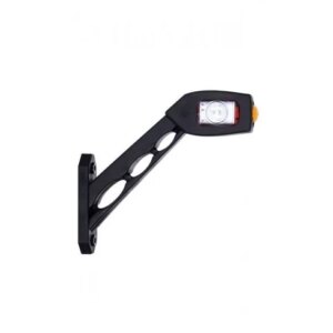Links | LED breedtelamp rood | wit | amber | 12-24v | 35cm. kabel | MB-3691RWA-MB-3691RWA