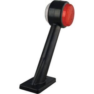 Links | LED breedtelamp | schuine steel | 12-24v | 20cm. kabel | 1004LE-1004LE