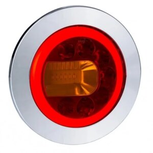 Links | LED combinatielicht 120mm. inbouw | 12-24v | 1