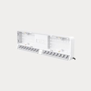 OZZ DLP1 kentekenplaathouder met witte lightbar (2 lichtbronnen)-88220