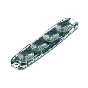 R10 Slimline LED flitser 4 LED's wit 10 - 30V | LPR104DVW-LPR104DVW