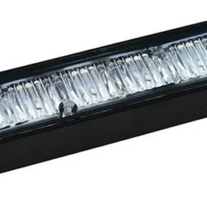R65 Slimline LED flitser | 6 LED's | Amber | 10-30v | SLED6DVAR65-SLED6DVAR65