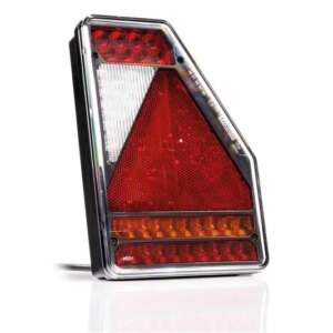 Rechts | LED achterlicht driehoek | 12v | 5-functie | 5-PIN | VC-3302B5-VC-3302B5
