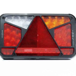 Rechts | LED achterlicht met kentekenlicht Canbusproof | 12v | 7-functies 6-PIN | VC-4512B6CAN-VC-4512B6CAN