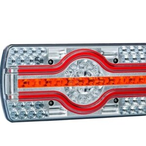 Rechts | LED achterlicht | neon | kentekenverlichting | 12-36v | 50cm. kabel | VC-3652-VC-3652