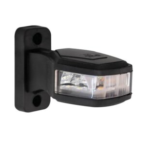 Rechts | LED breedtelamp | 12-24v | 30cm. kabel | rood-wit-amber | 1009RE-1009RE