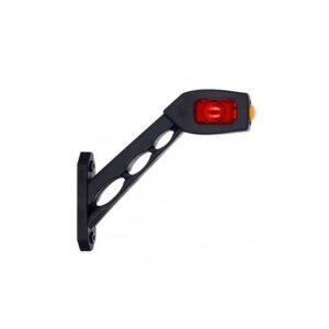 Rechts | LED breedtelamp rood | wit | amber | 12-24v | 35cm. kabel | MB-3692RWA-MB-3692RWA