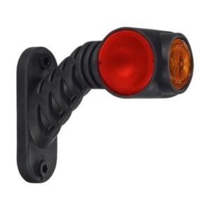 Rechts | LED breedtelamp rood-wit-amber | 12-24v | 50cm. kabel | MB-4762RWA-MB-4762RWA