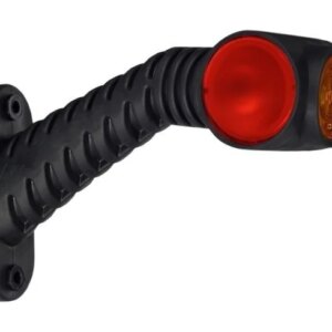 Rechts | LED breedtelamp rood-wit-amber | 12-24v | 50cm. kabel | MB-4792RWA-MB-4792RWA