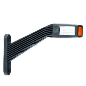 Rechts | LED breedtelamp | schuine steel | 12-36v | 30cm. kabel | MB-1452-MB-1452