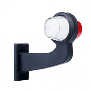 Rechts | LED pendellamp haakse steel | matte lens | 12-24v | MB-1022RW-MB-1022RW