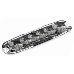 Slimline LED flitser | R65 | 6 LED's | amber | 10-30v | LPR656DVA-LPR656DVA