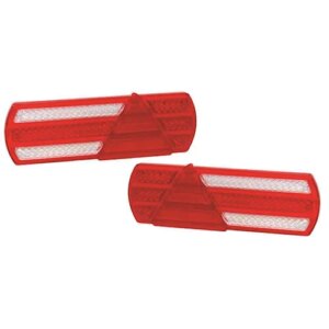 Slimline Trailer lamp | 12-24v | (EU390LR2) Twin Pack | EU390LR2-EU390LR2