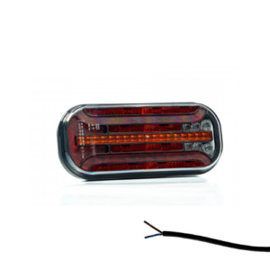 Universeel LED achterlicht met dynamisch knipperlicht | 12-24v | VC-2300-VC-2300