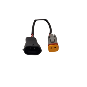 Verloopkabel 2-PIN DT-connector Female > H11 | KAC-DT-H11-KAC-DT-H11