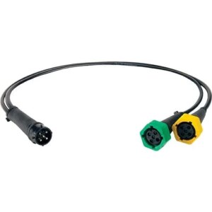 Verloopkabel | 5-PIN | van 2 naar 1 stekker. | V10AC-301-V10AC-301