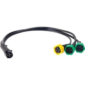 Verloopkabel | 5-PIN | van 3 lampen naar 1 stekker. | V10AC-302-V10AC-302