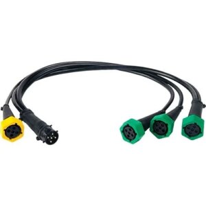 Verloopkabel | 5-PIN | van 4 lampen naar 1 stekker. | V10AC-303-V10AC-303